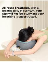 Almohada Face down Para Descanso Prone Ergonómica De Espuma De Memoria Almohada De Cabeza Para Masaje De Belleza Y Salón - details 7