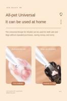 Afeitadora De Pies Para Perros Y Gatos Con Luz LED Impermeable Cortador De Uñas Especial Para Mascotas Herramienta De Peluquería Para Animales - details 7
