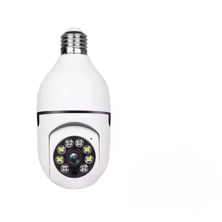Bulbo De Luz E27 2.4G Cámara De Seguridad WiFi Versión Nocturna 360° HD IP Camara De Vigilancia IR Para Hogar Inteligente PIX-LINK - 1