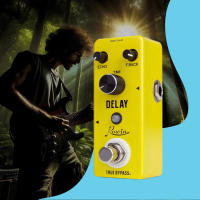 Pedal De Efectos Rowin Store Delay Con Efecto De Grabación En Cinta Tiempo De Retraso 100ms-0.6s DSP Flotante Verdadero 44.1K Modelos Clear Normal Reverse - details 6