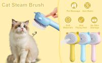 Cepillo De Vapor Para Perros Y Gatos 3 En 1 Masajeador Y Afeitadora Eléctrica Para Peluquería De Mascotas Eliminación De Pelo - details 0