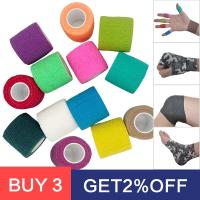 Cinta Elástica Autoadhesiva De Colores Para Deporte 4.8m Para Soporte De Rodilla Muñeca Tobillo Mano Y Hombro - details 4