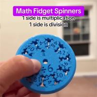 Juguetes Educativos Spinner De Matemáticas Herramientas De Aprendizaje De Aritmética Suma Resta Multiplicación División Para Niños - details 0