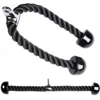 Cuerda De Tríceps Para Cable De Gimnasio Equipo De Ejercicio De Fuerza Y Fitness Para Hombres Y Mujeres Entrenamiento De Músculos Del Brazo Y Espalda - details 2
