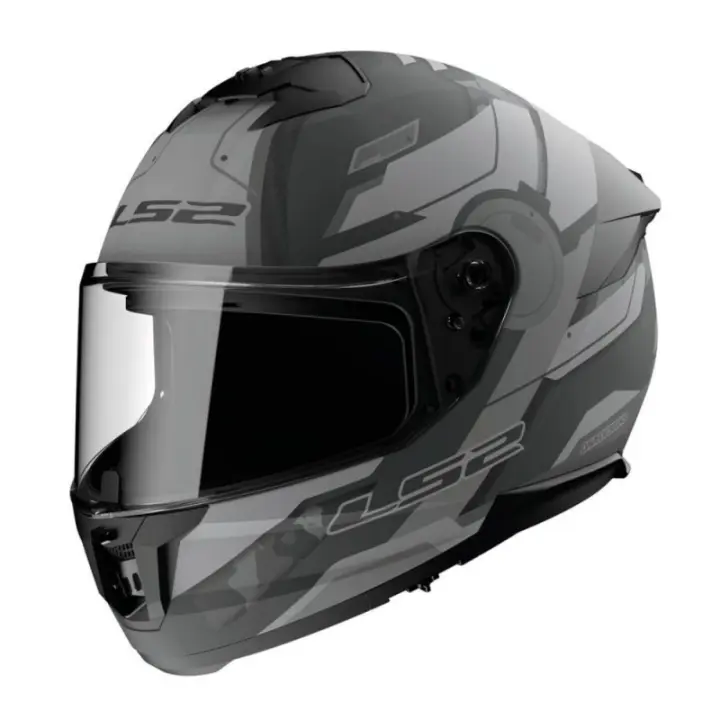 Casco LS2 Stream II KPA SHADOW Grey Matt 2206 - 1