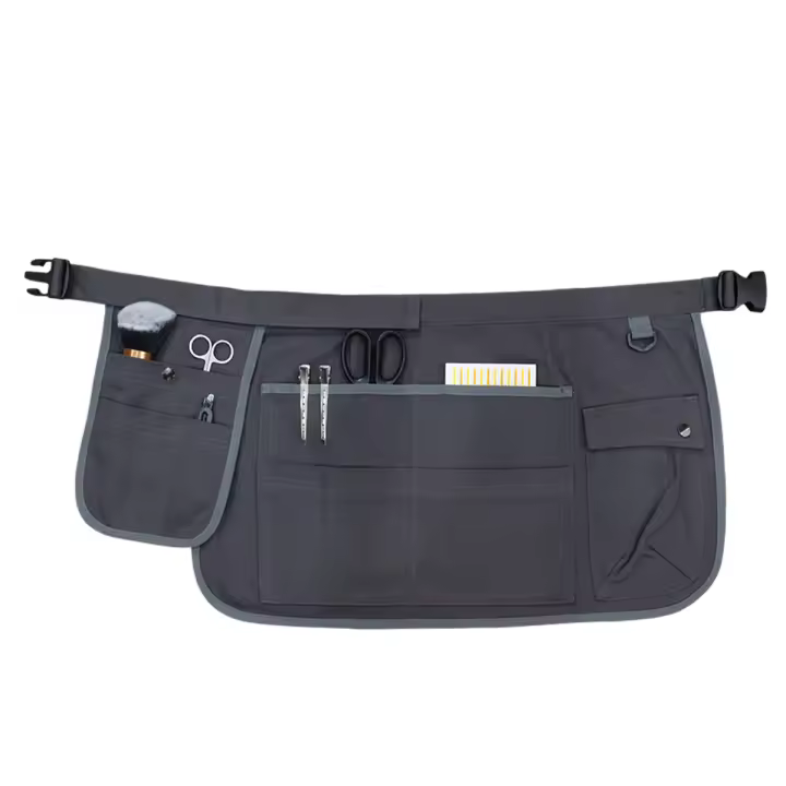 Delantal de limpieza, Con 9 bolsos y cinturon ajustable, diseñado para liiadores profesionales, delantales Caddy, carrito de limpiezas - 1