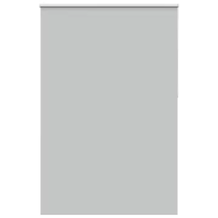 vidaXL Estor Enrollable Opaco gris claro 145x210 cm Tela Ancho 141,6cm - 1