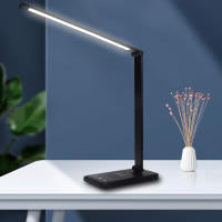 Lámpara De Escritorio LED Inteligente Recargable Por USB Con Iluminación Wireless Plegable Para Niños Y Adultos Para Oficina Y Dormitorio Material ABS Y Aluminio - details 3