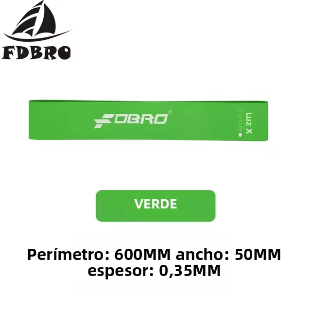 Banda De Resistencia Para Yoga FDBRO Herramienta De Entrenamiento Elasticidad Para Ejercicios De Musculación Y Fitness - 1