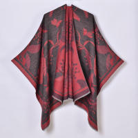 Estilo Pastoral para mujer, chal de viaje, capa Yunnan, Nepal, viaje, ropa exterior cálida, bufanda para fotografía, cárdigan - details 6