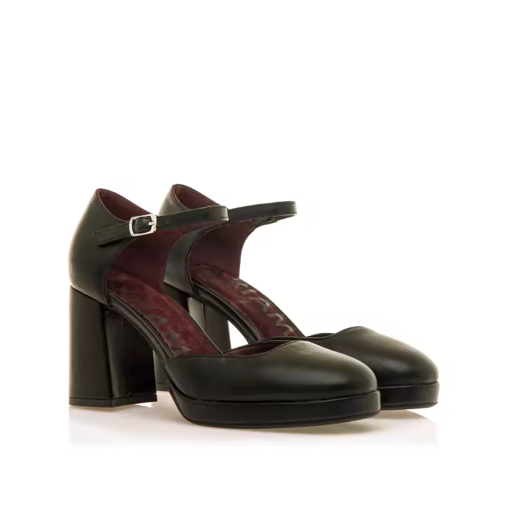 MARIAMARE Zapatos de Tacón Mujer 63426 Negro - 1