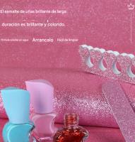 Conjunto de Maquillaje Infantil with Estudio de Unicornio, Juego de Maquillaje de Imitación con Labial y Esmal - details 2