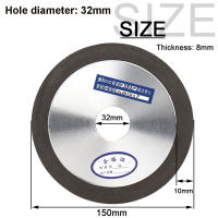 Discos De Pulido Con Diamante Para Herramienta De Mezclado Y Polvo De Corte 75/100/125/150mm Resina Duradera Para Fabricación Comercial - details 4