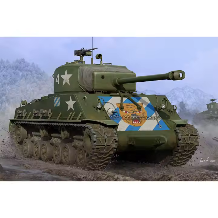 I LOVE KIT 61620 M4A3E8 TANQUE MEDIO TARDE 1/16 KIT - 1