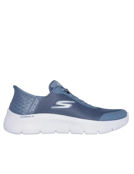 Deportiva Skechers Slipins azul mujer 124836 - 1