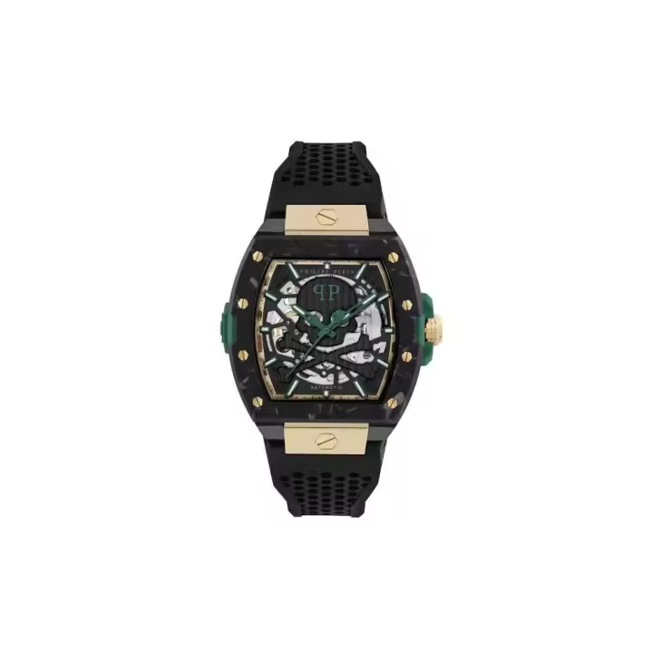 Reloj Automático Philipp Plein The Skeleton 2.0 Auto, Carbono, 44mm, PWJFA0325 - 1