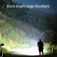 Linterna Multifuncional Portátil Recargable Por Tipo-C Con Doble Luz Rotativa De 180° Torcha Para Pesca Al Aire Libre Y Uso En Exteriores - details 8