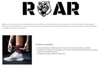 Roar® tobilleras polea, 2 tobilleras para gym, tobillera para maquina de polea, fat gripz pesas gluteos, maquina de gym pesas, tobillera para polea - details 0