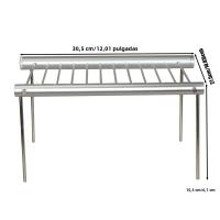 Mini Barbacoa Portátil Grill De Acero Inoxidable Plegable Accesorios De Barbacoa Para Uso En Hogar Parque Tipo De Asador De Carbón Con Altura Ajustable Y Diseño De Oxígeno Depleción - details 3