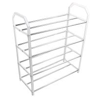 Rack De Zapatos De Metal Organizador De Calzado Estante De 4 Capas Espacioso Para Sala De Estar Material Duradero - details 21