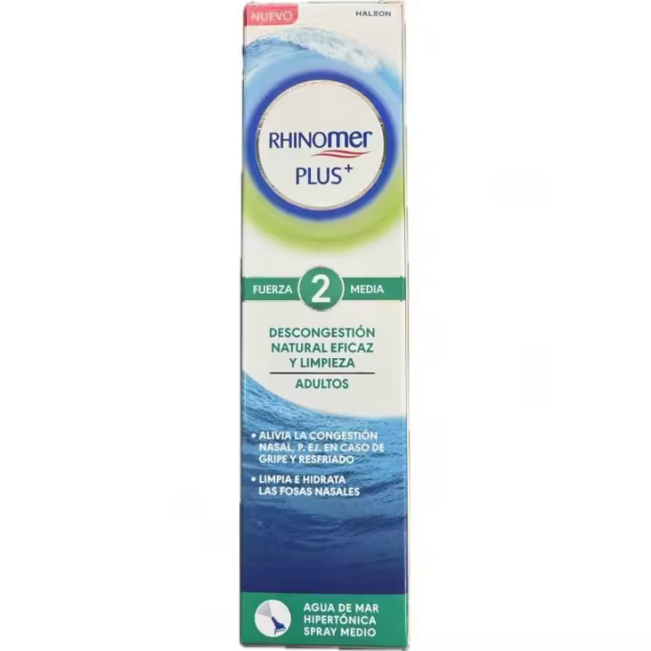 RHINOMER PLUS ADULTOS FUERZA 2 MEDIA 1 SPRAY 125 ML - 1