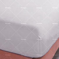 Juego de cama de tres piezas, funda de colchón, textil para el hogar, delicado y suave, agradable para la piel, color sólido, adecuado para sala de estar, dormitorio. - details 3