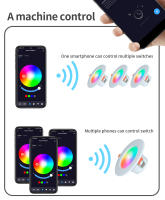 Tuya Smart LED Downlight Bluetooth Control Remoto Por App Smart Life 10W 15W RGBCW Luz De Pared Recargable Ajustable Para Foyer - details 7