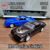 Coche De Acción Muscular 1978 Pontiac Firebird Replicado En Miniatura De Metal Para Decoración Del Hogar Y Colección Regalo De Navidad Para Niños - details 0