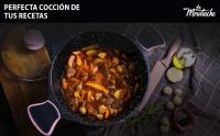 LA MOUSTACHE Cacerola de Aluminio Fundido con Antiadherente y Tapa de Cristal - Compatible con Todas las Cocinas, Incluida Inducción, Sin PFOA - details 2