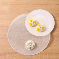 5Pcs Paño De Almohadilla De Técnica De Vapor Ecológico De Algodón Puro Para Cocina Tamaño 24/28/32CM Tapete Para Arroz Y Bun - details 15