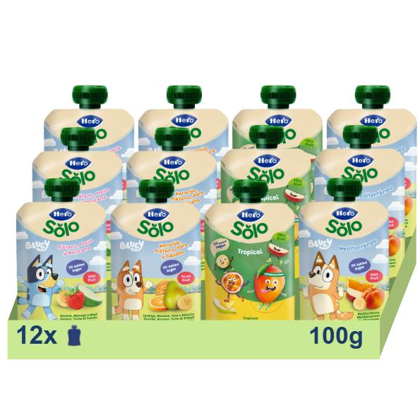 Hero Pack Ahorro Sabores Mixtos Bolsitas Pack 12x100gr