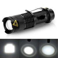 LápizLinterna UV Mini Luz Ultravioleta 395nm LED Torcha Zoom Detector De Monedas Para Rastros De Animales Caza - details 9