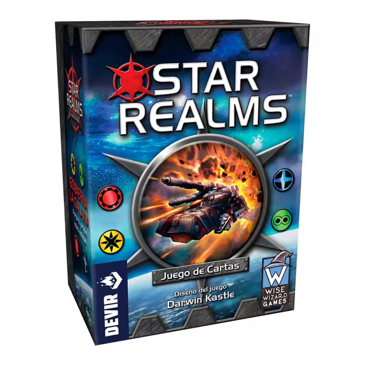 STAR REALMS DEVIR - Nuevo a estrenar - Devir - Juego de Cartas - Juego de Mesa - 1