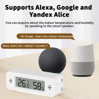 Termómetro Y Higrómetro Mini Zigbee WiFi Para Casa Inteligente Compatible Con Google Home Alexa Y APP Remota Tuya - details 10
