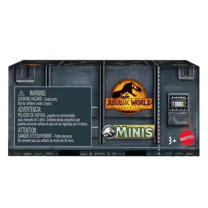 MATTEL - Jurassic World  Dominion - Mini dinosaurios -  Juguete Aventura  - Coleccionable - Modelo Aleatorio - Una unidad - Edad recomendada mayores de 3 años - 1
