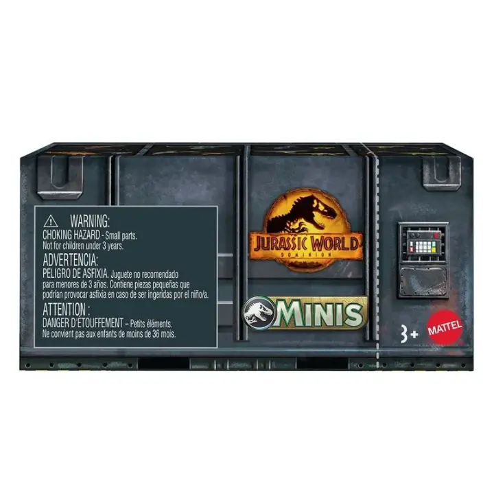 MATTEL - Jurassic World  Dominion - Mini dinosaurios -  Juguete Aventura  - Coleccionable - Modelo Aleatorio - Una unidad - Edad recomendada mayores de 3 años - 1
