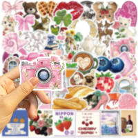 50pcs Pegatinas Aestéticas De Pinterest Para Decoración DIY En Cuaderno Portátil Teléfono Maleta Y Helmo Resistente Al Agua Para Jóvenes De 14 Años En Adelante - details 8