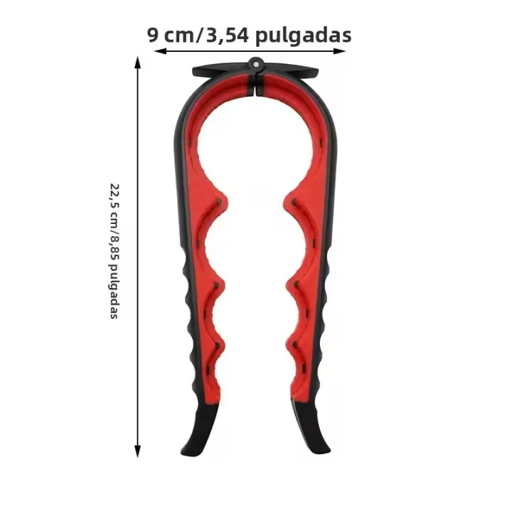 Abrepuertas Multifuncional Cuatro En Uno Antideslizante Para Botellas Y Lata Aluminio Resistente Cap Twister - 1