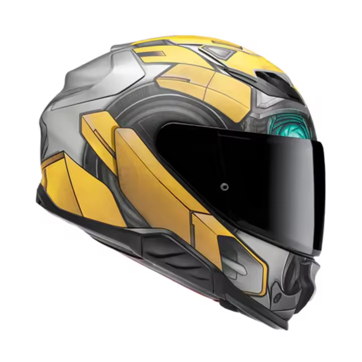Hjc Casco Moto Casco Hjc F71 Bumblebee Hasbro   Ce U - 1