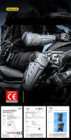 SULAITE Protección Para Rodillas De Motocicleta Equipamiento De Seguridad Motocross Guantes De Protección De Codo Y Rodilla - details 2