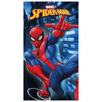 Spiderman - Toalla Playa Microfibra 70 x 140 cm Oficial Disney Marvel Rojo, Azul, Telarañas (Modelo 6: JE11529CO) - details 0