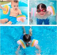 Manguitos de Natación para niños, 6PCS Manguitos Bebe ,Manguitos Dolphin,Hechos de Espuma, Pool Discos Flotantes - details 5