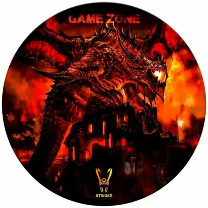 Alfombra Gaming Woxter GM26-066 Rojo Ø 120 cm Tela Policarbonato - 1