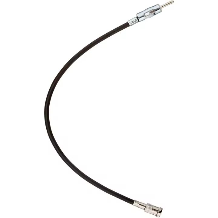 Actecom Adaptador de Antena DIN/ISO para Coche con Cable de 20cm - 1