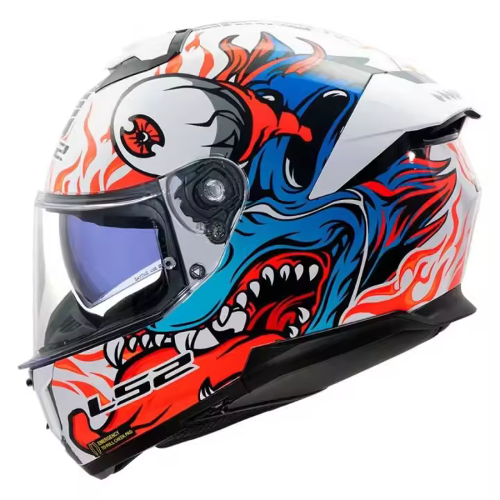 Ls2 Casco Integral Ff808 Stream Ii Inferno - 1