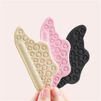 2/6pc Almohadillas De Silicona Para Zapatos Alivio Del Dolor De Talón Y Punta De Pie Protección Antideslizante Para Tacón Alto Insoletas De Medio Tamaño Ajustable Duraderas Y Suaves - details 22