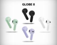 AURICULARES  Bluetooth inalámbricos MURWAL GLOBE II con microfono 20 Horas de reproducción, IPX5  Impermeable, reducción de Ruido para Trabajar o Viajar ideales para el día a día Ajuste perfecto en oreja - details 3