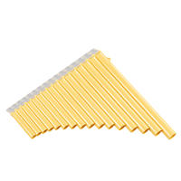 Flute De Pan Con 16 Tubos En Llavera G-A2 Instrumento De Viento Tradicional Chino De Abeto Con Bolsa De Transporte - details 7