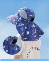 Sombrero de Protección Solar para Niños con Cubrenuca - Verano 2025 - details 5