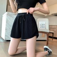 Nuevos Shorts De Lino Para Mujer Verano 2024 Cintura Alta Sobredimensionados Moda Casual Deportiva Pantalones Cortos Tallas S-4XL - details 18